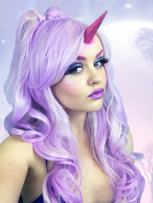 unicorn halloween makeup