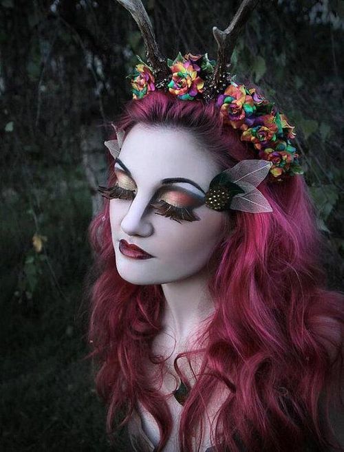 Fairy halloween makeup