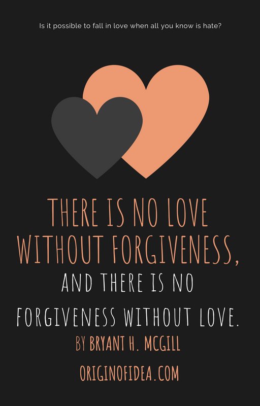 Love Quotes - There is no love without forgiveness, and there is no forgiveness without love.