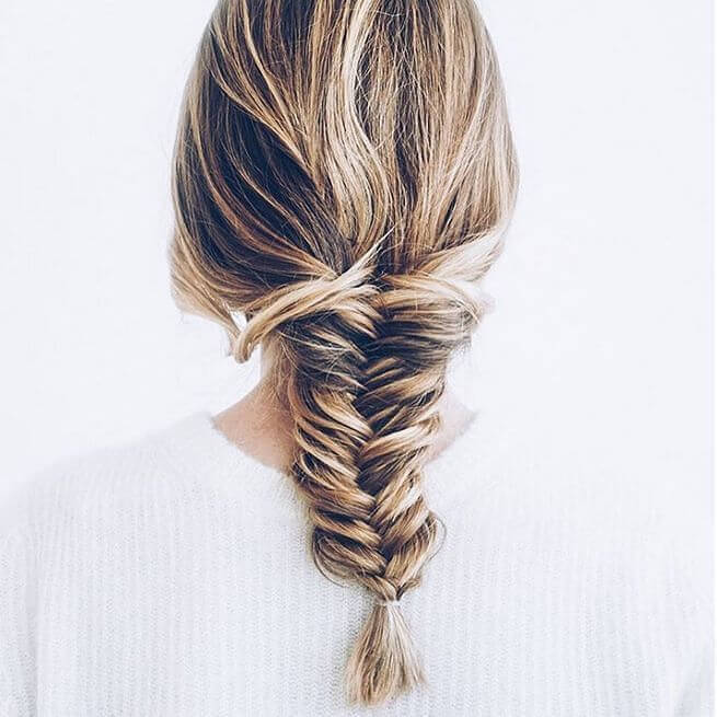 Bronde Fishtail Hairstyles